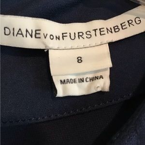 Diane von Furstenberg Classic Navy Dress